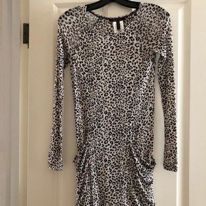 BCBG Cheetah Print Mini Dress